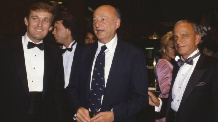 Donald Trump, Ed Koch y Roy Cohn